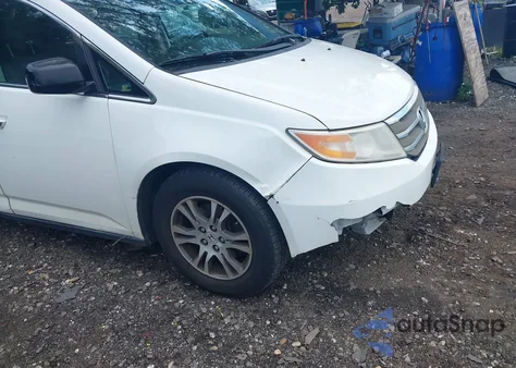 2013 Honda Odyssey Ex-L из США, поврежденный, VIN 5FNRL5H6XDB039822
